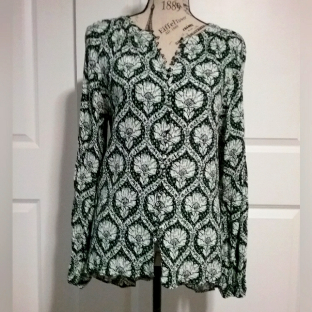 White House Black Market Dressy Top - Size M